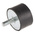 RS PRO M10 Anti Vibration Mount, Male to Female Bobbin with 186.12kg Compression Load