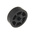 RS PRO Round Anti Vibration Mount, Rubber Foot