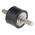 RS PRO Cylindrical M8 Anti Vibration Mount, Male to Male Bobbin with 47.2kg Compression Load