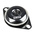 RS PRO Round M12 Anti Vibration Mount with 240kg Compression Load