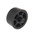 RS PRO Round Anti Vibration Mount, Rubber Foot