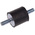 FIBET M8 Anti Vibration Mount, Male to Male Bobbin with 64.8kg Compression Load