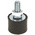 FIBET M6 Anti Vibration Mount, Male to Female Bobbin with 23.4kg Compression Load