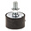 FIBET Cylindrical M6 Anti Vibration Mount, Male Buffer Foot with 79.2kg Compression Load