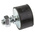 FIBET Cylindrical M8 Anti Vibration Mount, Male Buffer Foot with 92.1kg Compression Load