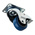 RS PRO Braked Swivel Castor Wheel, 150kg Capacity, 80mm Wheel