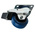 RS PRO Braked Swivel Castor Wheel, 150kg Capacity, 80mm Wheel