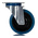 RS PRO Swivel Castor Wheel, 230kg Capacity, 125mm Wheel