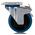 RS PRO Braked Swivel Castor Wheel, 230kg Capacity, 125mm Wheel