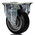 RS PRO Fixed Castor Wheel, 150kg Capacity, 100mm Wheel