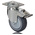 Tente Braked Swivel Castor Wheel, 75kg Capacity, 75mm Wheel