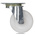 RS PRO Swivel Castor Wheel, 75kg Capacity, 75mm Wheel