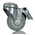RS PRO Braked Swivel Castor Wheel, 50kg Capacity, 50mm Wheel