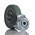 RS PRO Swivel Castor Wheel, 80kg Capacity, 100mm Wheel