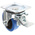 Guitel Hervieu Braked Swivel Castor Wheel, 300kg Capacity, 125mm Wheel