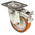 LAG Braked Swivel Castor Wheel, 150kg Capacity, 100mm Wheel