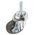 Guitel Hervieu Swivel Castor Wheel, 70kg Capacity, 80mm Wheel