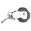 Guitel Hervieu Swivel Castor Wheel, 80kg Capacity, 100mm Wheel