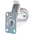 LAG Braked Swivel Castor Wheel, 60kg Capacity, 80mm Wheel