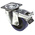 LAG Braked Swivel Castor Wheel, 150kg Capacity, 100mm Wheel