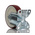 Tente Fixed Castor Wheel, 400kg Capacity, 125mm Wheel