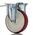 Tente Fixed Castor Wheel, 400kg Capacity, 125mm Wheel