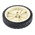 Guitel Hervieu Black, White Rubber Trolley Wheel, 50kg