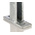 Unistrut Steel 450mm Cantilever Arm With 135 x 45mm Base