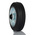 Tente Black Rubber Roller Bearing Trolley Wheel, 70kg
