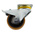 Tente Braked Swivel Castor Wheel, 660kg Capacity, 125mm Wheel