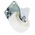 Tente Fixed Castor Wheel, 700kg Capacity, 125mm Wheel