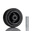 Tente Black Rubber Non-Marking Trolley Wheel, 70kg