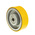 RS PRO PUR Abrasion Resistant, Corrosion Resistant Trolley Wheel, 800kg