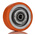 RS PRO PUR Abrasion Resistant, Corrosion Resistant Trolley Wheel, 350kg