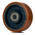 LAG Blue, Orange Polyurethane Abrasion Resistant, High Load Capacity, Laceration Resistant, Non-Marking Trolley Wheel,