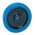 Guitel Hervieu Black, Blue Rubber Abrasion Resistant, Low Starting Resistance, Non-Marking Trolley Wheel, 200kg