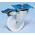 Guitel Hervieu Braked Swivel Castor Wheel, 100kg Capacity, 100mm Wheel
