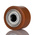 LAG Orange Polyurethane Abrasion Resistant, High Load Capacity, Laceration Resistant, Non-Marking Trolley Wheel, 500kg