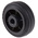 LAG Black Rubber Quiet Operation, Shock Absorbing Trolley Wheel, 50kg