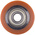 LAG Orange Polyurethane Abrasion Resistant, High Load Capacity, Laceration Resistant, Non-Marking Trolley Wheel, 600kg