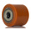LAG Orange Polyurethane Abrasion Resistant, High Load Capacity, Laceration Resistant, Non-Marking Trolley Wheel, 700kg
