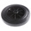 Tente Black Rubber Ageing Resistant Trolley Wheel, 250kg