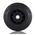Tente Black Rubber Ageing Resistant Trolley Wheel, 135kg