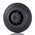 Tente Black Rubber Ageing Resistant Trolley Wheel, 135kg