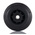 Tente Black Rubber Ageing Resistant Trolley Wheel, 205kg