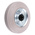 LAG Black, Grey Rubber Non-Marking, Quiet Operation, Shock Absorbing Trolley Wheel, 120kg