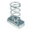 Unistrut Channel Nut, M10, Nut Base Dimensions 35 x 19 x 8mm, Steel, 0.04kg