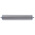 Bosch Rexroth Plastic Round Conveyor Roller 40mm Dia. x 225mm L, 150N Load Capacity, 8mm Spindle, 246mm Overall Length