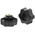 RS PRO Black Multiple Lobes Clamping Knob, M5, Threaded Hole