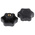 RS PRO Black Multiple Lobes Clamping Knob, M6, Threaded Hole